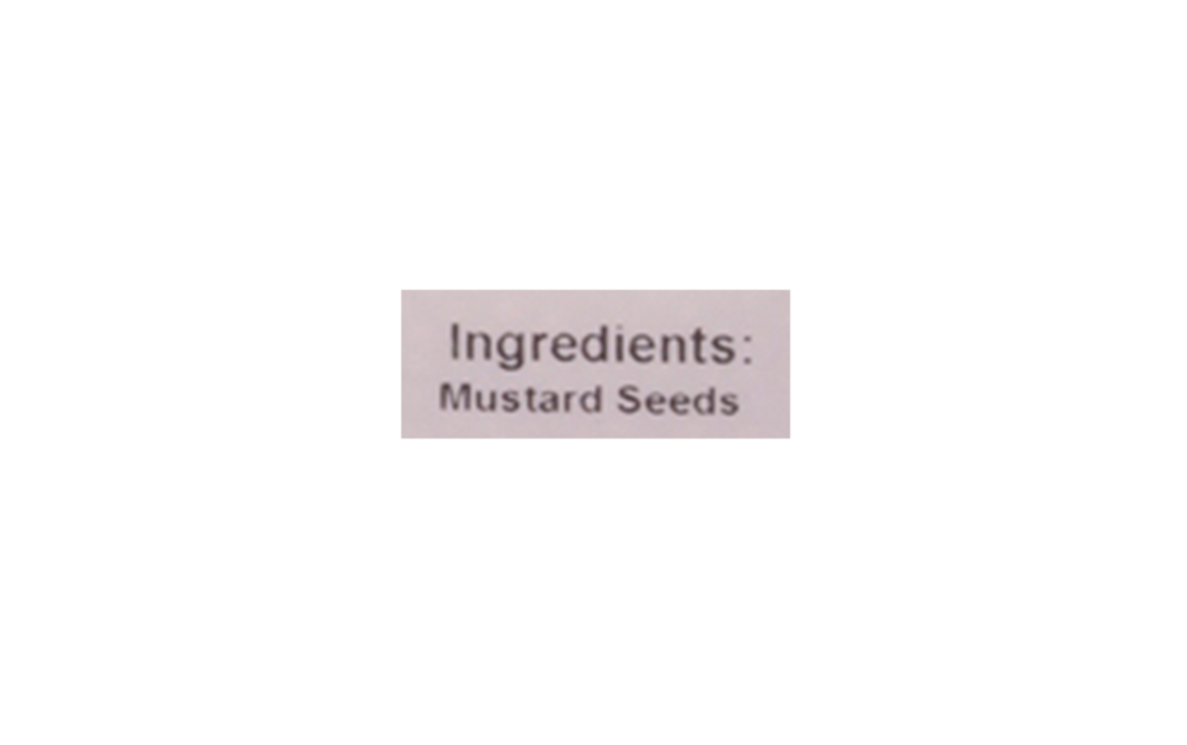Just Organik Organic Mustard Seeds    Pack  100 grams